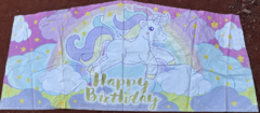 Unicorn happy birthday