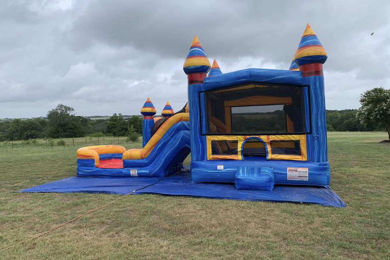Water slide rental in Pecan Hill TX