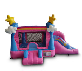 New! Mini Enchanted Palace Bounce House