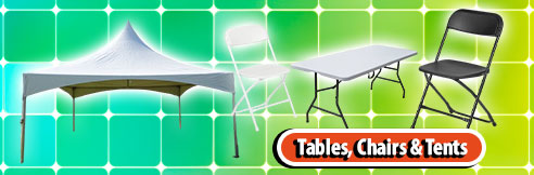 Tent Table and Chair Rentals