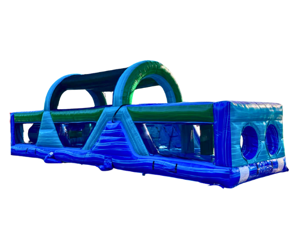 40 foot Island Drop Obstacle Course 