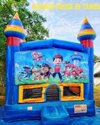 Paw Patrol Melting Artic Bounce House
