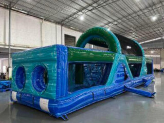40 foot Island Drop Obstacle Course 
