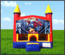 spiderman Castle Bouncer
