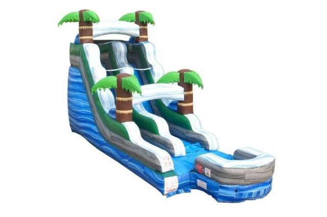 ADVENTURER GIANT INFLATABLE WATER SLIDE - Water Slides / Dunk Tank