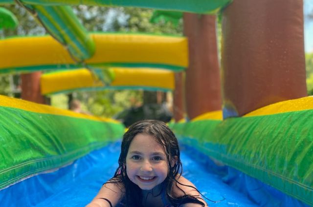 Water Slide with Slip and Slide Rental Near Me
