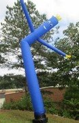 Air Dancer - 18' High Blue with Yellow