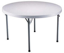 48" Round Resin Table