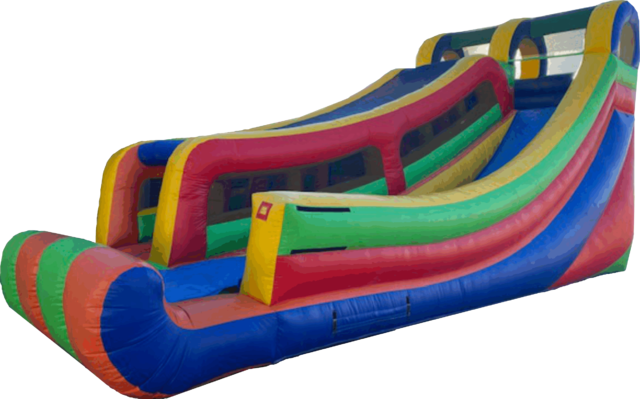 Huge Slide with Obstacle Course 35 long x 15 wide x 22 feet tall