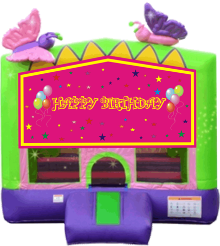 Butterfly Birthday 13x13 Fun House