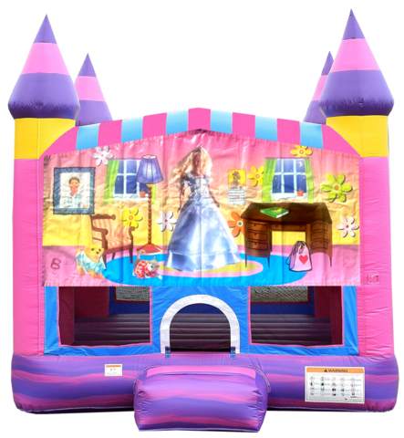 Barbie Classic Pink Castle 13x13 Fun House