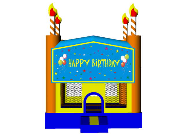 Happy Birthday Cake Boys 13x13 Fun House