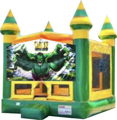 Hulk 13x13 Green Fun House