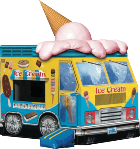 Ice Cream Truck 14x13 Bouncer