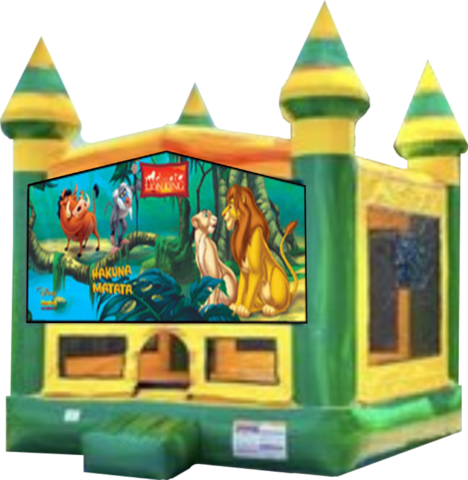 Lion King Green Castle 13x13 Fun House