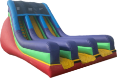 22ft Dual Lane Dry Slide
