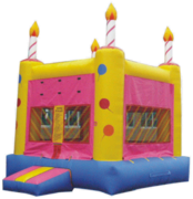 Birthday Cake 15x15 Bouncer Birthday Cake 15x15 Bouncer