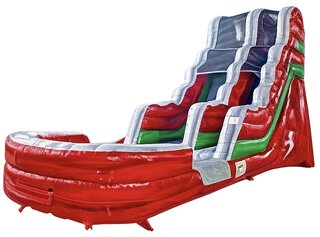 16ft Midnight Waterslide