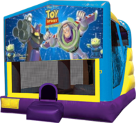 Buzz Lightyear Large C4 Dry Combo with Slide & Basketball Hoop