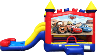 Disney Cars Combo 4 in 1 Dry Bouncer