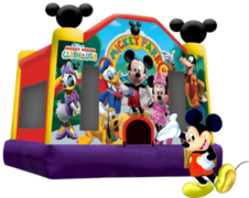 Mickey Mouse 13x13 Clubhouse Bouncer
