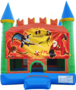 Incredibles Pastel Castle 13x13 Fun House