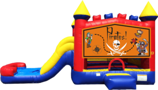 Pirate Combo 4 in 1 Castle Bouncer