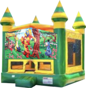 Winnie the Pooh Green Castle 13x13 Fun House
