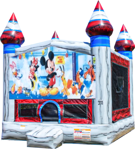 Mickey Mouse Titanium Castle 13x13 Fun House