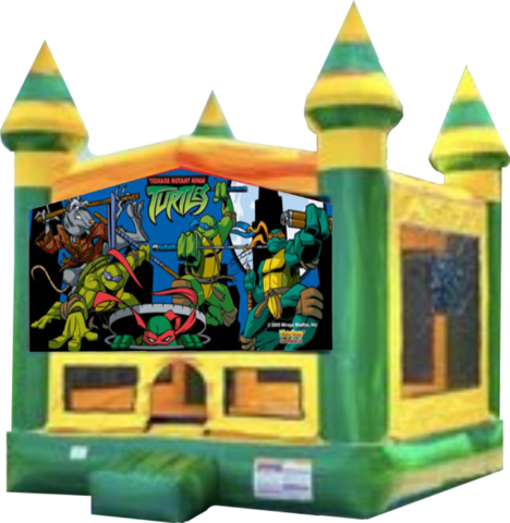Ninja Turtles Green Castle 13x13 Fun House