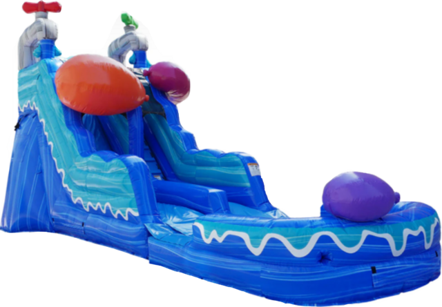 16 Foot Water Balloon Waterslide
