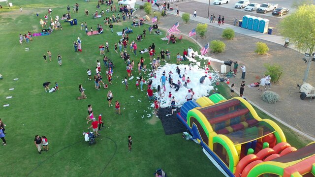 Foam Event - 4th of July Foam Party in Maricopa, AZ.