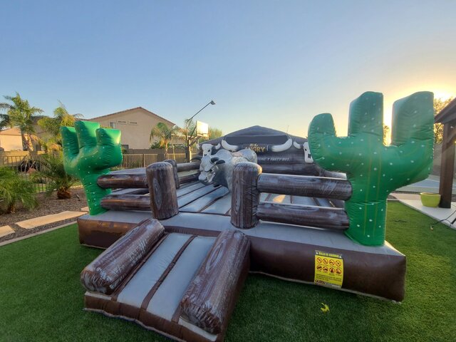 The Mechanical Bull Phoenix Uses to Amp Up Any Event