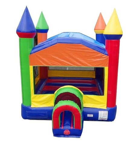 Multi Color Bounce House 