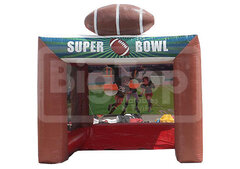 INFLATABLE FOOTBALL TOSS Game