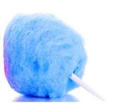 Blueberry Cotton Candy Supplies (50) Blue