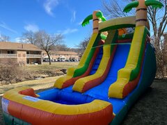 Small Water Slide Tropical