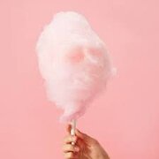 Vanilla Cotton Candy Supplies (50) Pink
