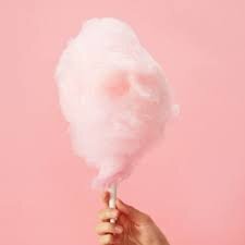Vanilla Cotton Candy Supplies (50) Pink