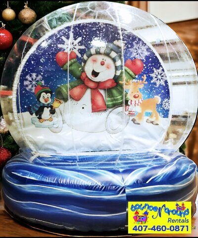 Winter Wonderland Inflatable Snow Globe