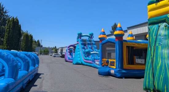 Bounce-N-Battle inflatable rentals for outdoor events and parties