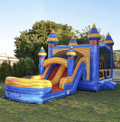 Ridgefield inflatable bounce house with slide rentals