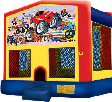 Monster Truck themed Bounce House (13 x 13)