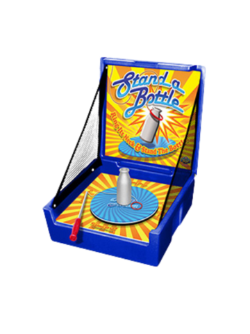Stand the Bottle Carnival Game