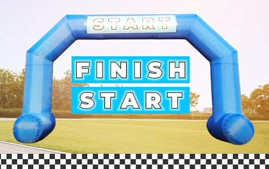 Inflatable Start/Finish Line