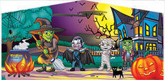 Happy Haunting Themed Panel
