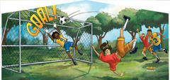 Soccer Themed Panel