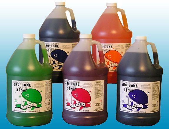 Sno-Cone Syrup (gallon)