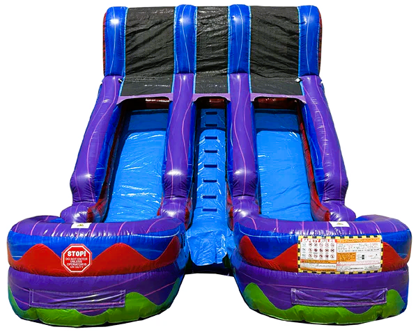 16'H DUAL LANE PURPLE SLIDE