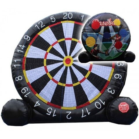 GIANT DUAL PLAY SOCCER DART BOARD/BASEBALL GAME